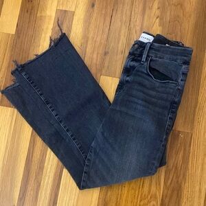Frame Denim Women’s Black Boot Cut Jeans Size 25